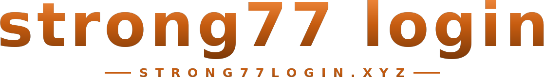 strong77 login logo